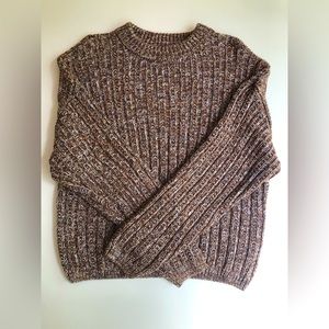Universal Thread Sweater Brown, Gray & Cream Size Large